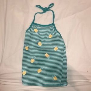 Childrens Place pineapple cami top